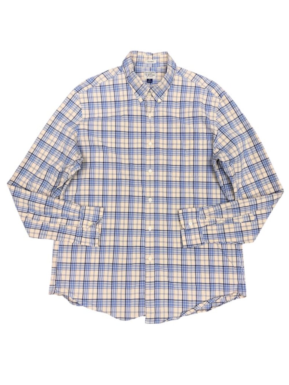 J. CREW | Men's | Secret Wash Classic Fit Button-Down Shirt | Size XL
